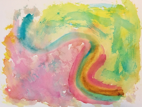 Watercolor: Abstract - Technique after William