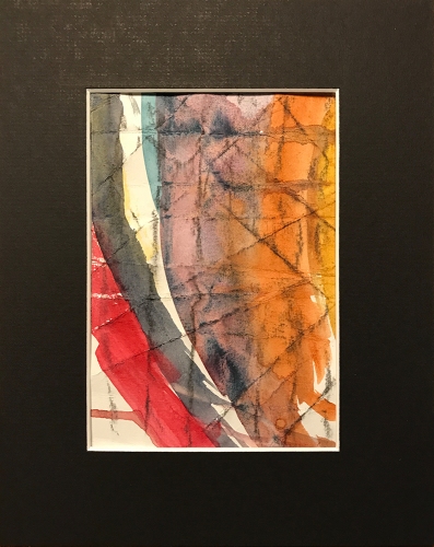 Watercolor: Abstract - Grid Position #8