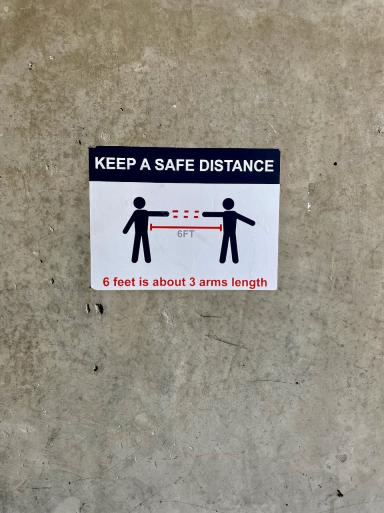 Photography:Social Distancing Series: Keep a Safe Distance - 3 Arms Length 