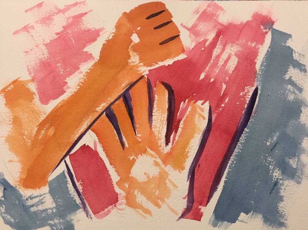 Artist-Inspired Watercolors: Abstract - After Reading About Matisse (2017) 