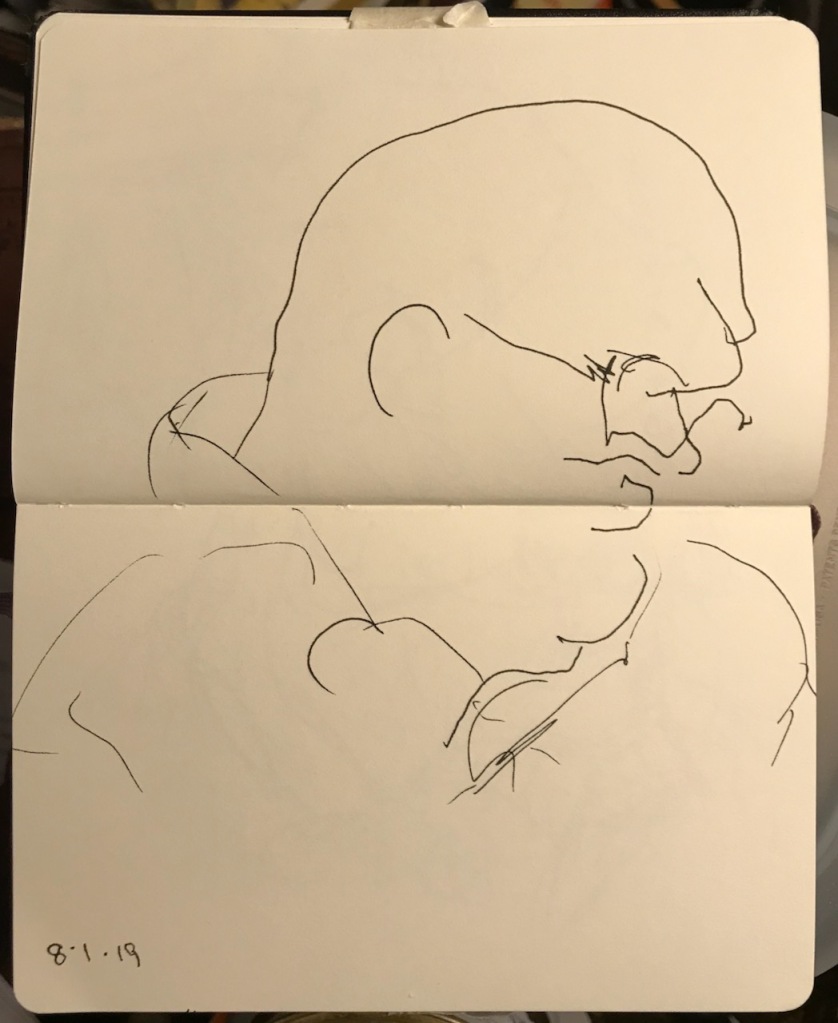 Sketch Book Series: Blind Drawing Portrait Gone Horribly Wrong (2019)
