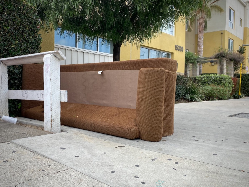Street Couches: Brown Couch (2022) 